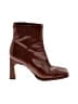 Sam Edelman Burgundy Ankle Boots Size 7 1/2 - photo 1