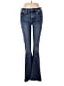 Flying Monkey Hearts Blue Jeans Size 28 waist - photo 1