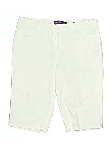 Gloria Vanderbilt Khaki Shorts (view 1)