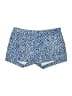 MICHAEL Michael Kors Chevron-herringbone Blue Shorts Size 2 - photo 1
