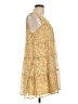 AUW 100% Polyester Yellow Casual Dress Size L - photo 4