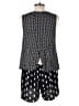 Madewell 100% Viscose Polka Dots Black Romper Size L - photo 2