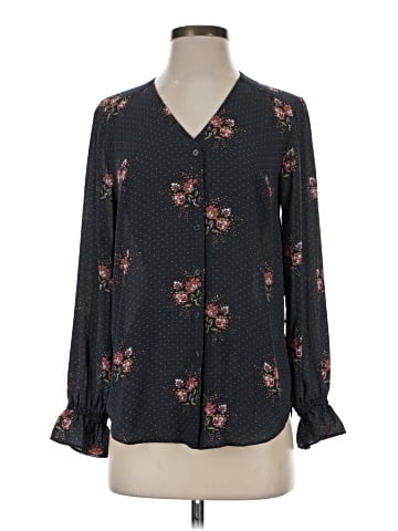 Tahari Long Sleeve Blouse (view 1)