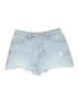 Hollister Blue Denim Shorts Size 1 - photo 1