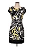 Cache Graphic Black Casual Dress Size 10 - photo 1