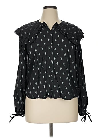 Universal Thread Long Sleeve Blouse (view 1)