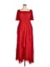 Unbranded 100% Polyester Red Cocktail Dress Size 18 - photo 1