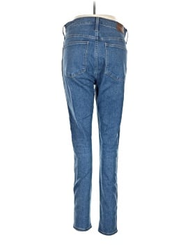Madewell 10" High-Rise Skinny Jeans in Dewitt Wash: Button-Front TENCEL&trade; Denim Edition (view 2)