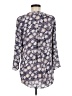 Daniel Rainn 100% Polyester Blue 3/4 Sleeve Blouse Size M - photo 2