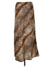 Sense Animal Print Brown Casual Skirt Size L - photo 2
