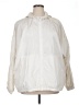 Cabin Creek 100% Nylon Solid White Windbreaker Size XL - photo 1