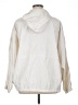 Cabin Creek 100% Nylon Solid White Windbreaker Size XL - photo 2