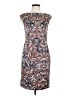The Limited 100% Polyester Paisley Brown Cocktail Dress Size 4 - photo 1