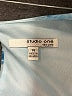 Studio One 100% Polyester Tie-dye Blue Cocktail Dress Size 14 - photo 7