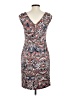 The Limited 100% Polyester Paisley Brown Cocktail Dress Size 4 - photo 2