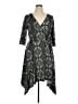 Love Squared Paisley Green Casual Dress Size 1X - photo 1