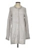 J. McLaughlin Chevron-herringbone Gray Cardigan Size S - photo 1