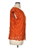 Tiny 100% Polyester Orange Sleeveless Blouse Size XL - photo 4