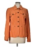 Axcess 100% Cotton Orange 3/4 Sleeve Button-Down Shirt Size 12 - photo 1