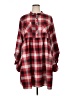 Suzanne Betro 100% Polyester Red 3/4 Sleeve Blouse Size 1X - photo 1