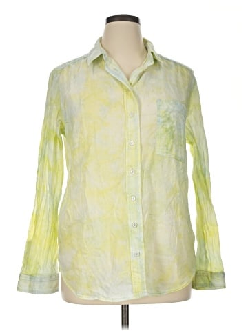 Pilcro by Anthropologie Long Sleeve Button-Down Shirt (view 1)