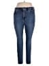 Good American Hearts Blue Jeans Size 18 - photo 1