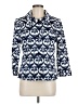 Ellen Tracy Print Blue Coat Size 8 - photo 1