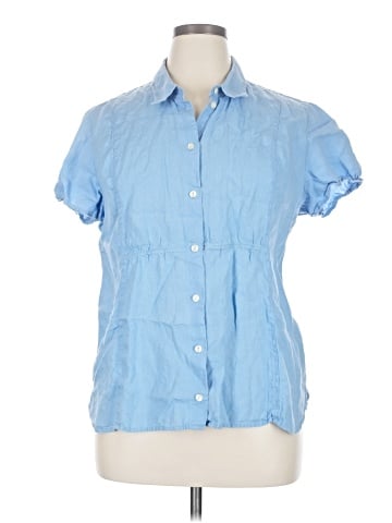 J.Jill Short Sleeve Button-Down Shirt (view 1)