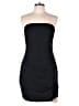 Shein Solid Black Cocktail Dress Size 0X - photo 1