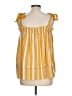 Bobeau 100% Polyester Yellow Sleeveless Blouse Size 2X - photo 2
