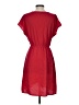 Halogen 100% Polyester Solid Red Casual Dress Size S - photo 2