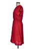 Halogen 100% Polyester Solid Red Casual Dress Size S - photo 5