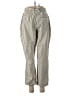 Zara Stripes Silver Casual Pants Size S - photo 2