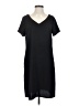 Apt. 9 100% Polyester Solid Black Casual Dress Size S - photo 1