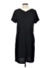 Apt. 9 100% Polyester Solid Black Casual Dress Size S - photo 2