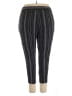 Jessica Simpson 100% Viscose Stripes Black Casual Pants Size XXL - photo 2
