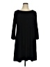 Luxology Solid Black Casual Dress Size XL - photo 1