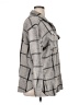 Z Supply Plaid Gray Coat Size L - photo 4
