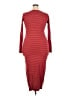 Peruvian Connection Stripes Red Casual Dress Size 18 - photo 2