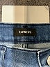 Express Solid Blue Jeans Size 14 - photo 7