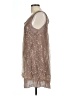 Doki Geki 100% Polyester Stars Brown Cocktail Dress Size L - photo 5