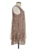 Doki Geki 100% Polyester Stars Brown Cocktail Dress Size L - photo 4