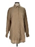 Mustard Seed 100% Cotton Solid Tan Long Sleeve Button-Down Shirt Size S - photo 1