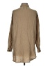 Mustard Seed 100% Cotton Solid Tan Long Sleeve Button-Down Shirt Size S - photo 2