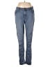 Free People 100% Cotton Chevron-herringbone Blue Jeans Size 28 waist - photo 1