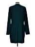 Halston Heritage Solid Teal Cocktail Dress Size L (estimated) - photo 2