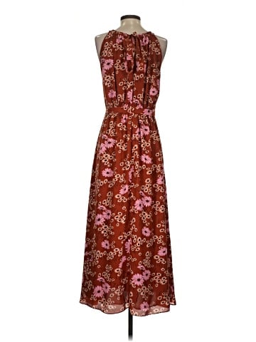 Madewell Halter Midi Dress in Hillside Daisies (view 2)