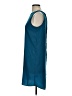 Caslon 100% Polyester Solid Teal Cocktail Dress Size XS - photo 5