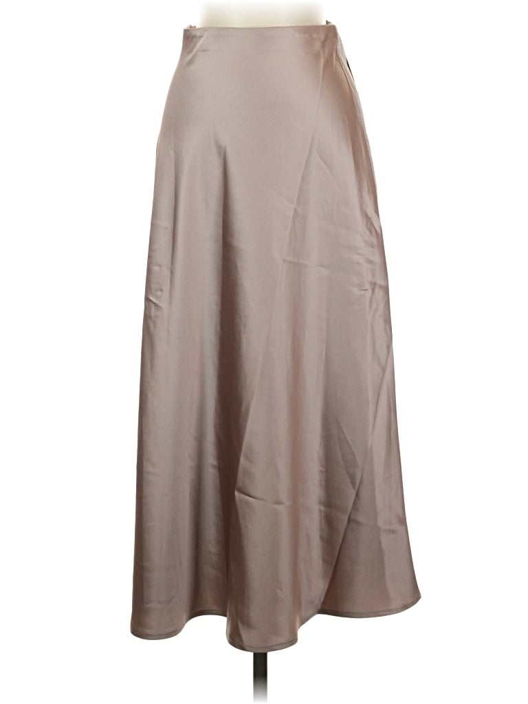 Pre-owned Zeagoo Formal Skirt In Brown