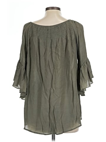 Cato 3/4 Sleeve Blouse (view 2)